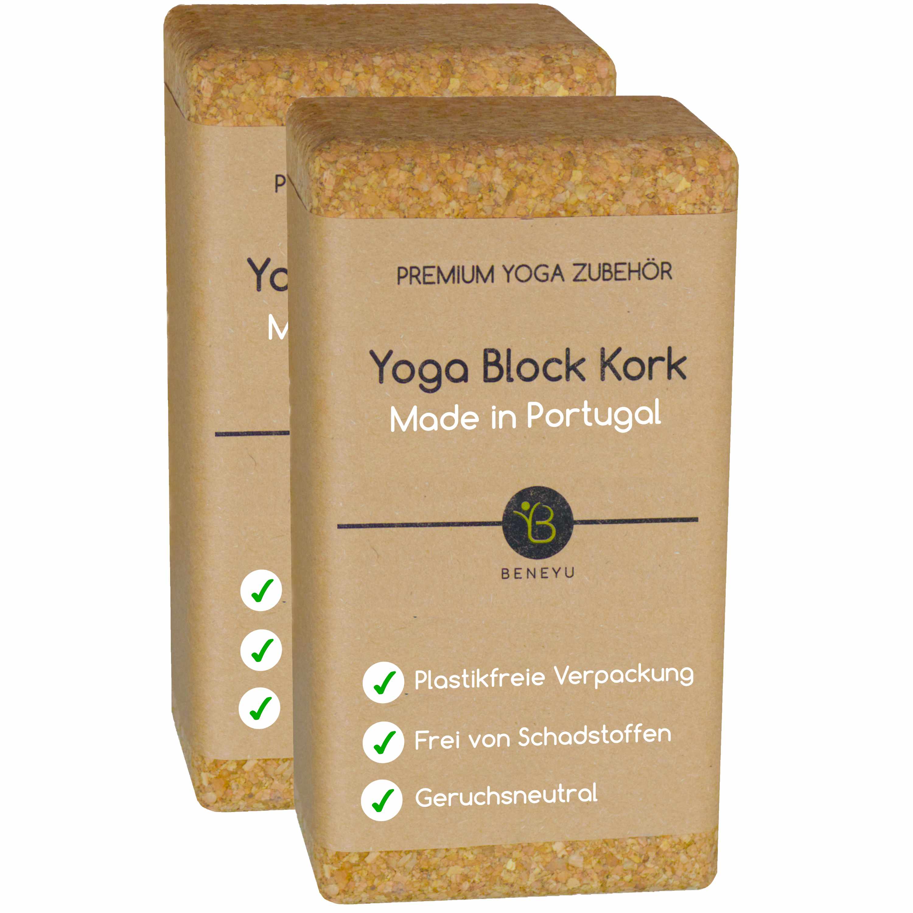 Yoga Block aus Kork